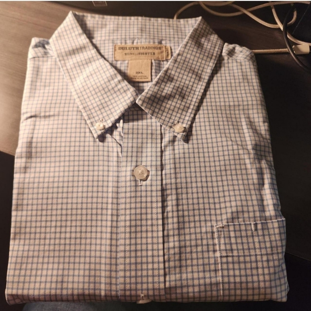 Duluth Trading Company Button-Down Shirt XXL
